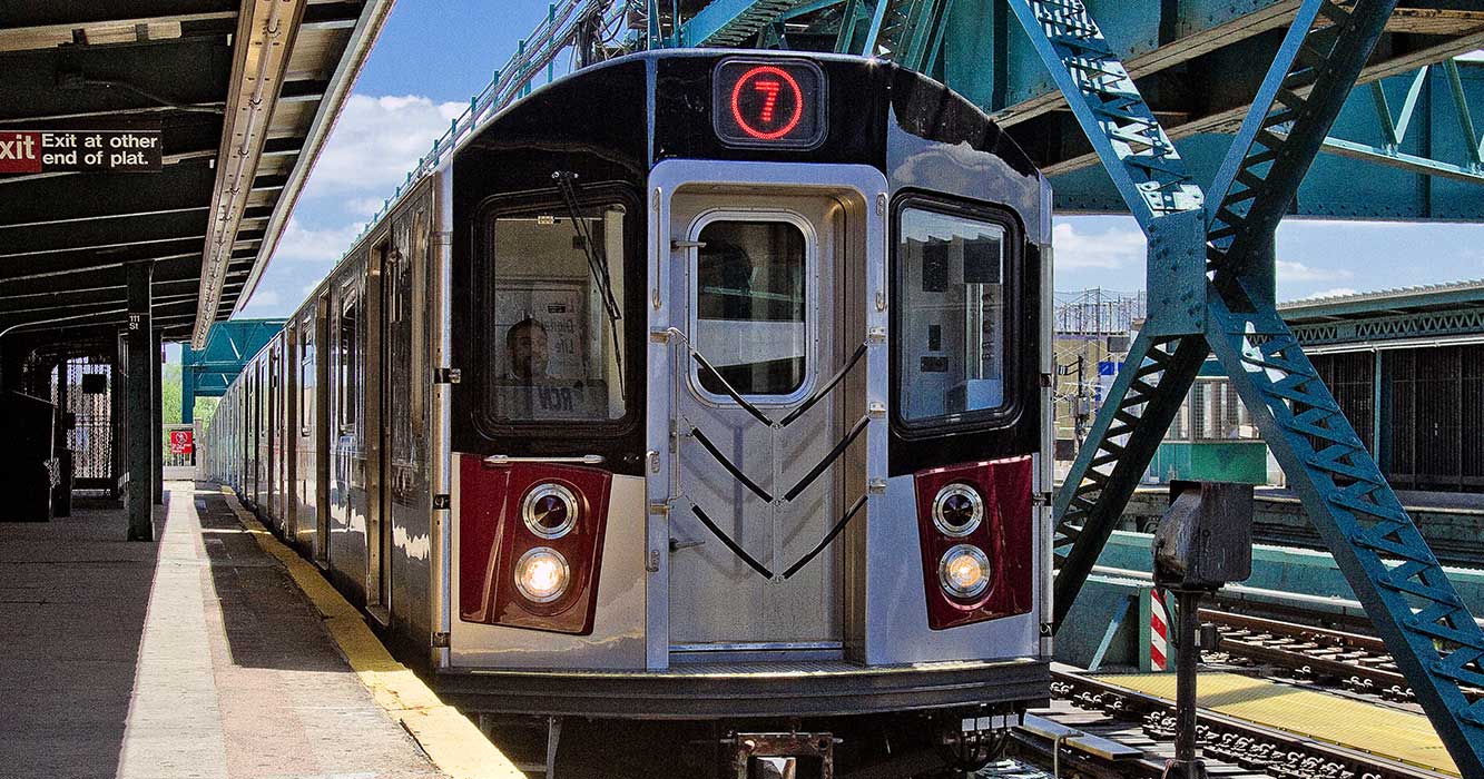 Bayside R142a 7 Train